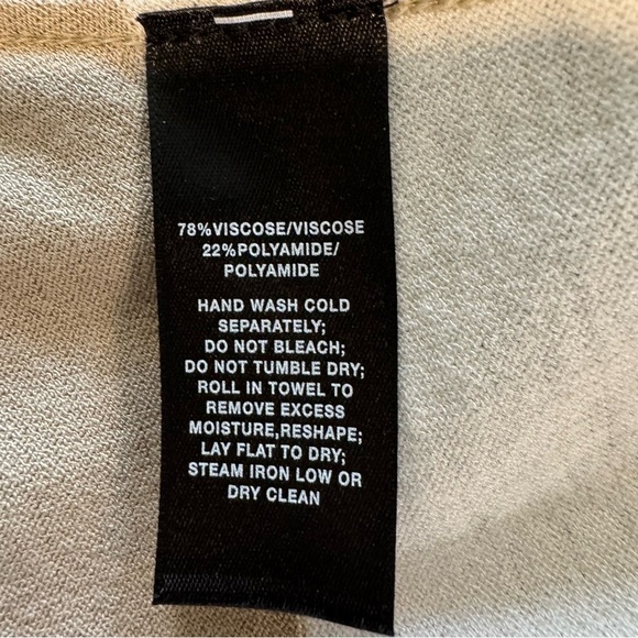 Lafayette 148 New York Striped Pullover Top Dolman Sleeve L - Picture 6 of 6